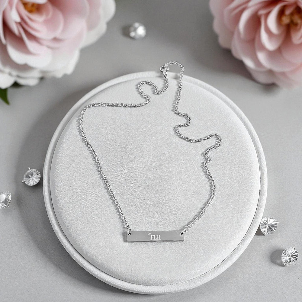 FLH (FightLikeHel) Bar Necklace