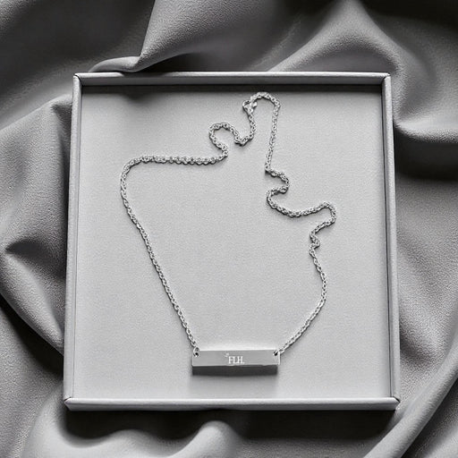 FLH (FightLikeHel) Bar Necklace