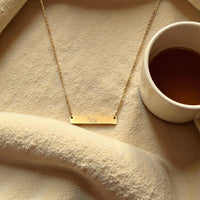 FLH (FightLikeHel) Bar Necklace