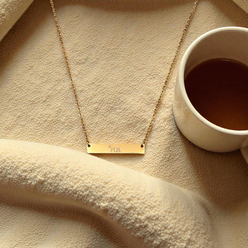 FLH (FightLikeHel) Bar Necklace