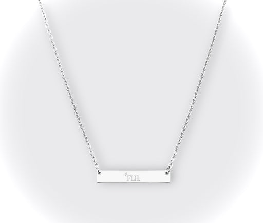 FLH (FightLikeHel) Bar Necklace