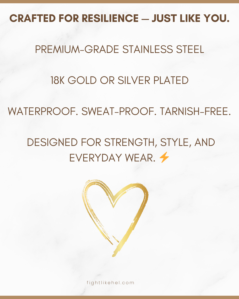 FLH (FightLikeHel) Bar Necklace